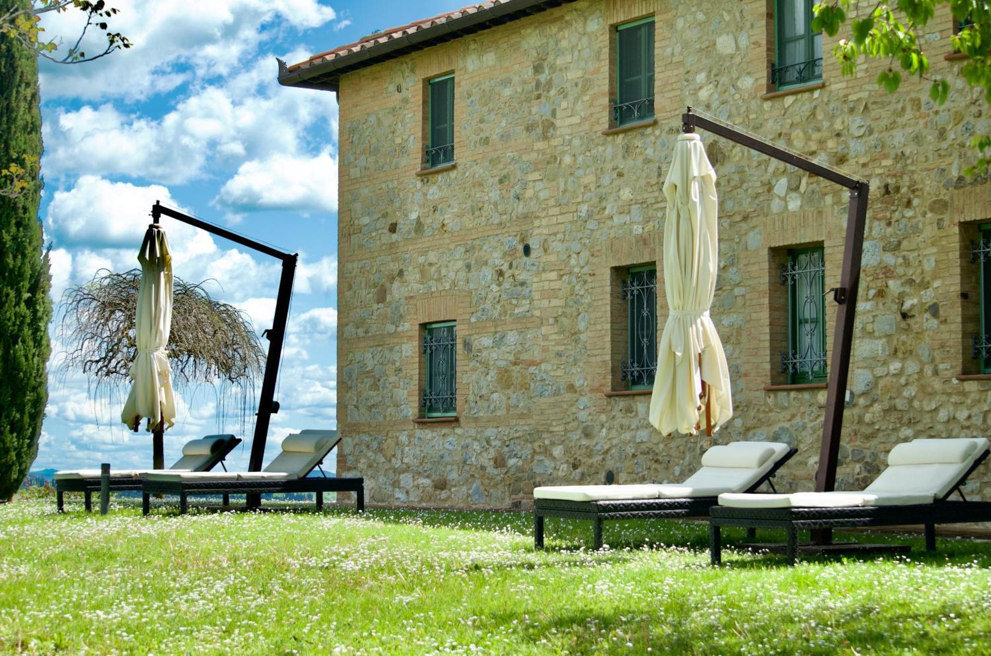 Villa Il Castagno Wine & Resort Siena Exterior foto